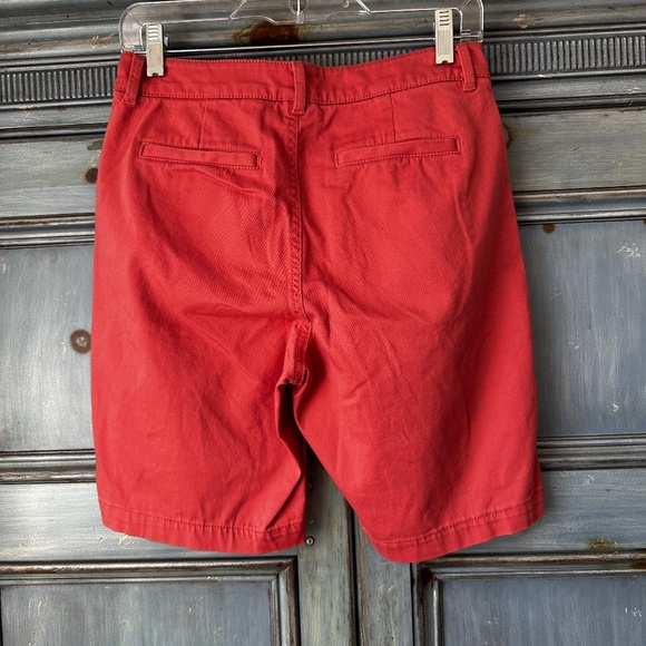 L.L.Bean Terracotta Chino Shorts Size 4 - Picture 4 of 5